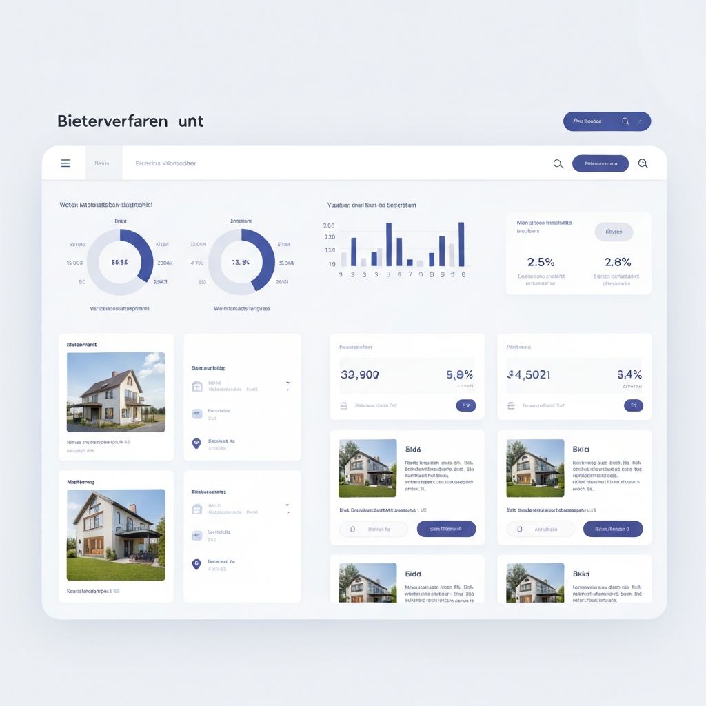 Bieterverfahren.App Dashboard